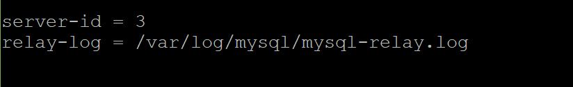 mysql master master replication slave config